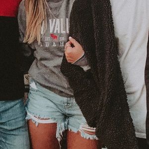 High waisted Zara Jean shorts